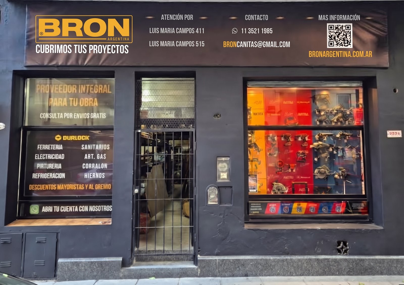 Showroom Máquinas Eléctricas, Arévalo 2725, Cañitas